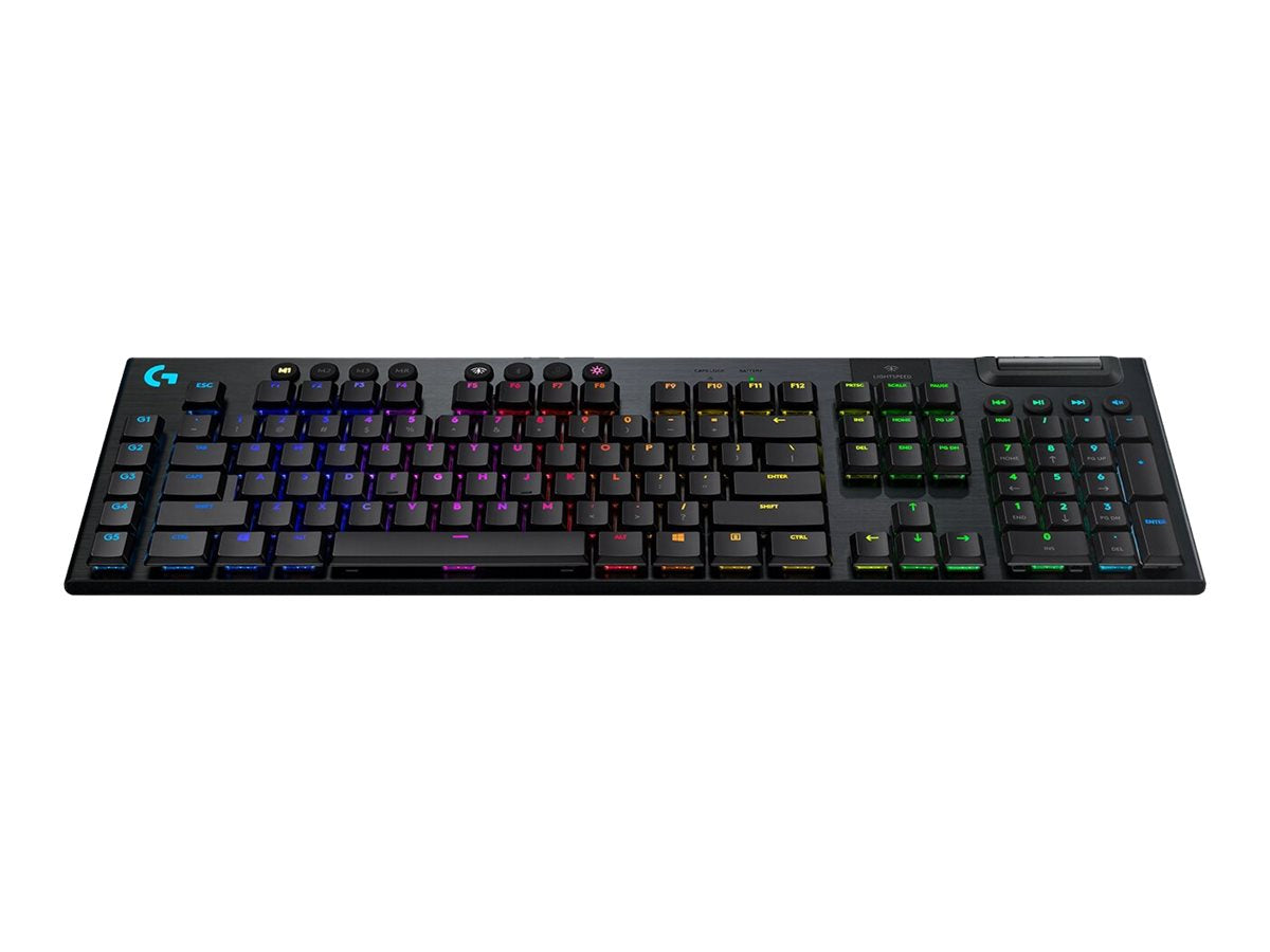 LOGITECH G915 LIGHTSPEED Trådlöst RGB Mekaniskt Speltangentbord – GL Clicky - KOL - PAN - NORDISK