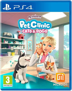 MY UNIVERSE: PET CLINIC CATS & DOGS – PlayStation 4 – spilomslag