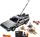LEGO 10300 Ikoner Tillbaka Till Framtiden Time Machine Construction Toy