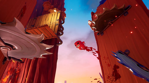 Super Meat Boy 3D – PlayStation 5 – skærmbillede fra spillet