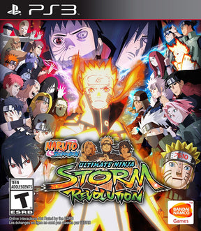 Naruto Shippuden: Ultimate Ninja Storm Revolution – PlayStation 3 – spilomslag