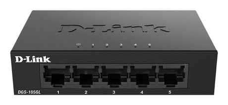 D-Link DGS-105GL/E – 5-port Gigabit-switch i metal – produktbillede 0