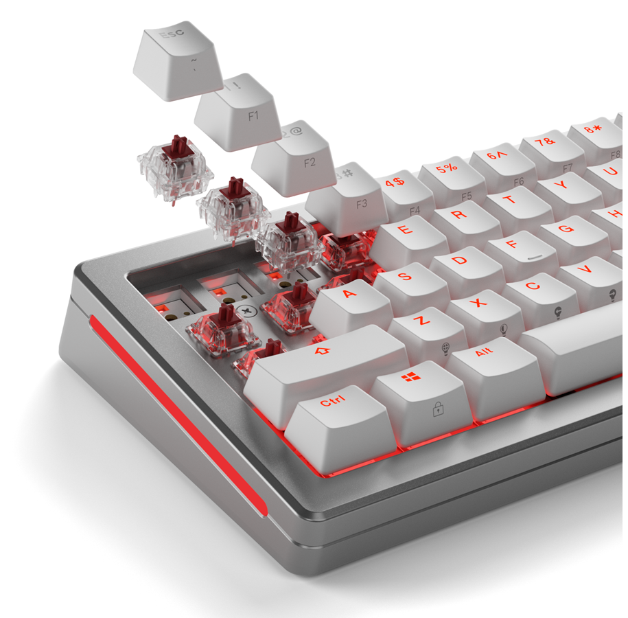 Glorious Mechanical Switches (110st) - Fox - Heavy [Linjär] 55g