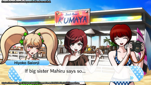 Danganronpa Decadence (Import) – illustreret spilscene