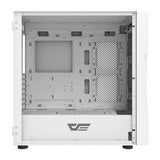 Datorfodral Darkflash DK431 + 4 Fläktar (vit)