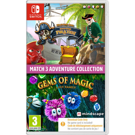 Match 3 Adventure Collection (Code in a box) – Nintendo Switch – produktbillede