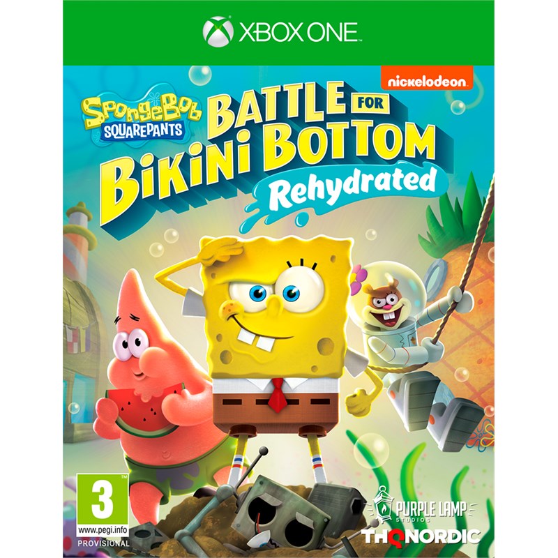 SpongeBob SquarePants: Battle for Bikini Bottom – Rehydrated – Xbox One – spilomslag
