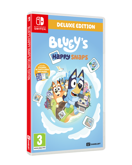 Bluey's Happy Snaps: Deluxe Edition – Nintendo Switch – spilomslag