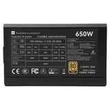 Thermalright TR-TG 650S Svart - Nätaggregat, 80+ Guld, 650W icke-modulär