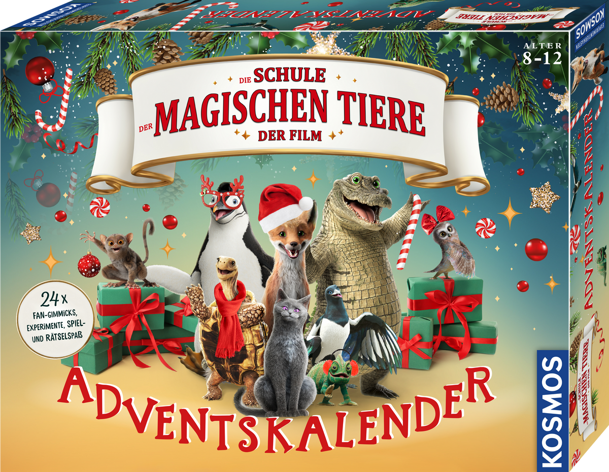 KOSMOS Die Schule der magischen Tiere – julekalender – tysk