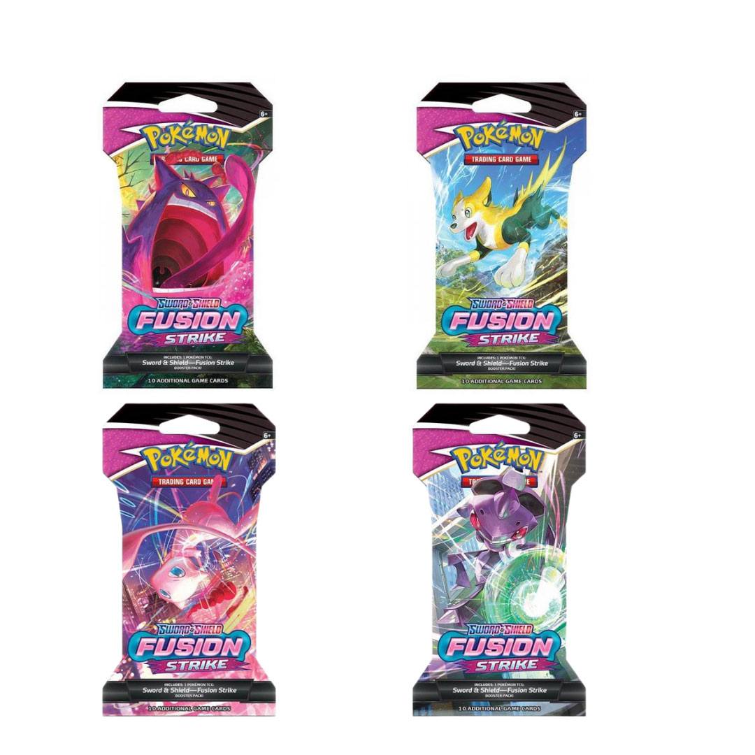 Pokémon Sword & Shield: Fusion Strike Sleeved Booster