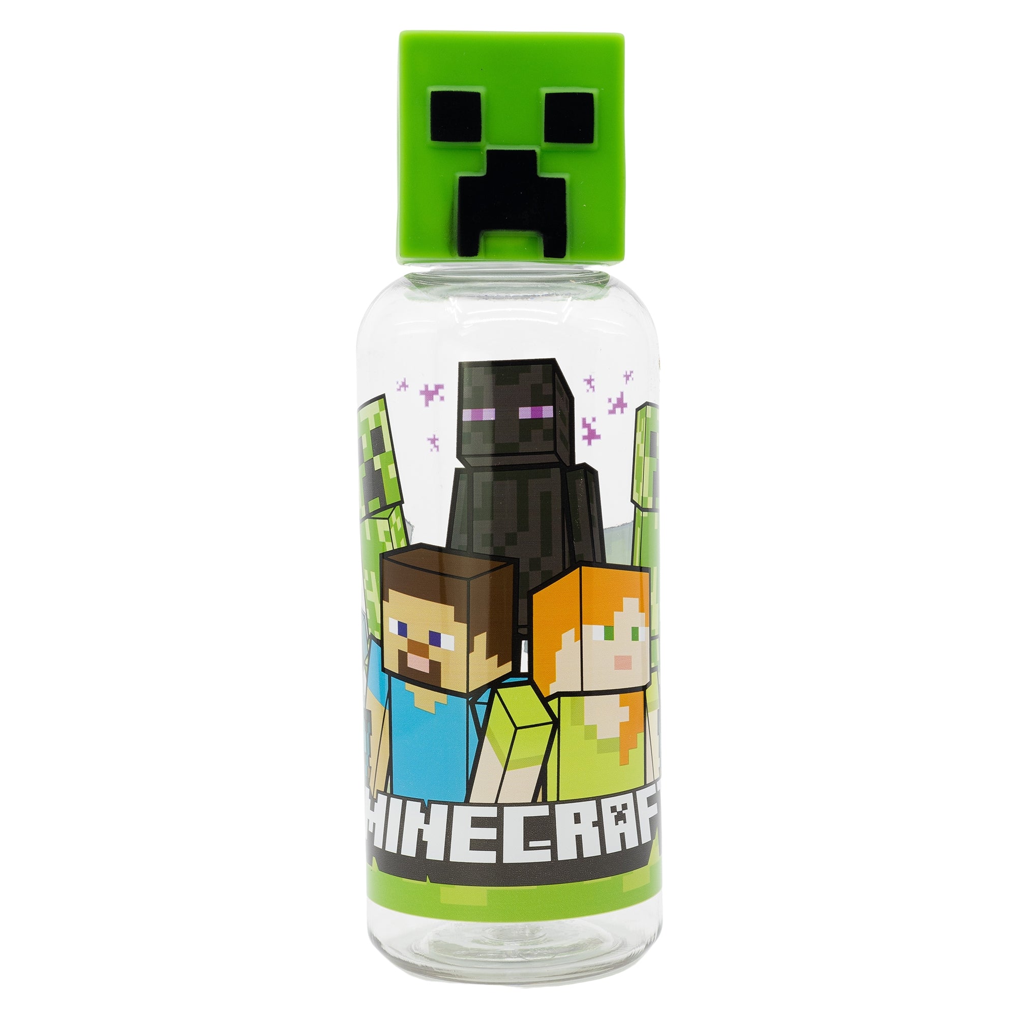 Minecraft 3D Creeper Vattenflaska - 560 ml
