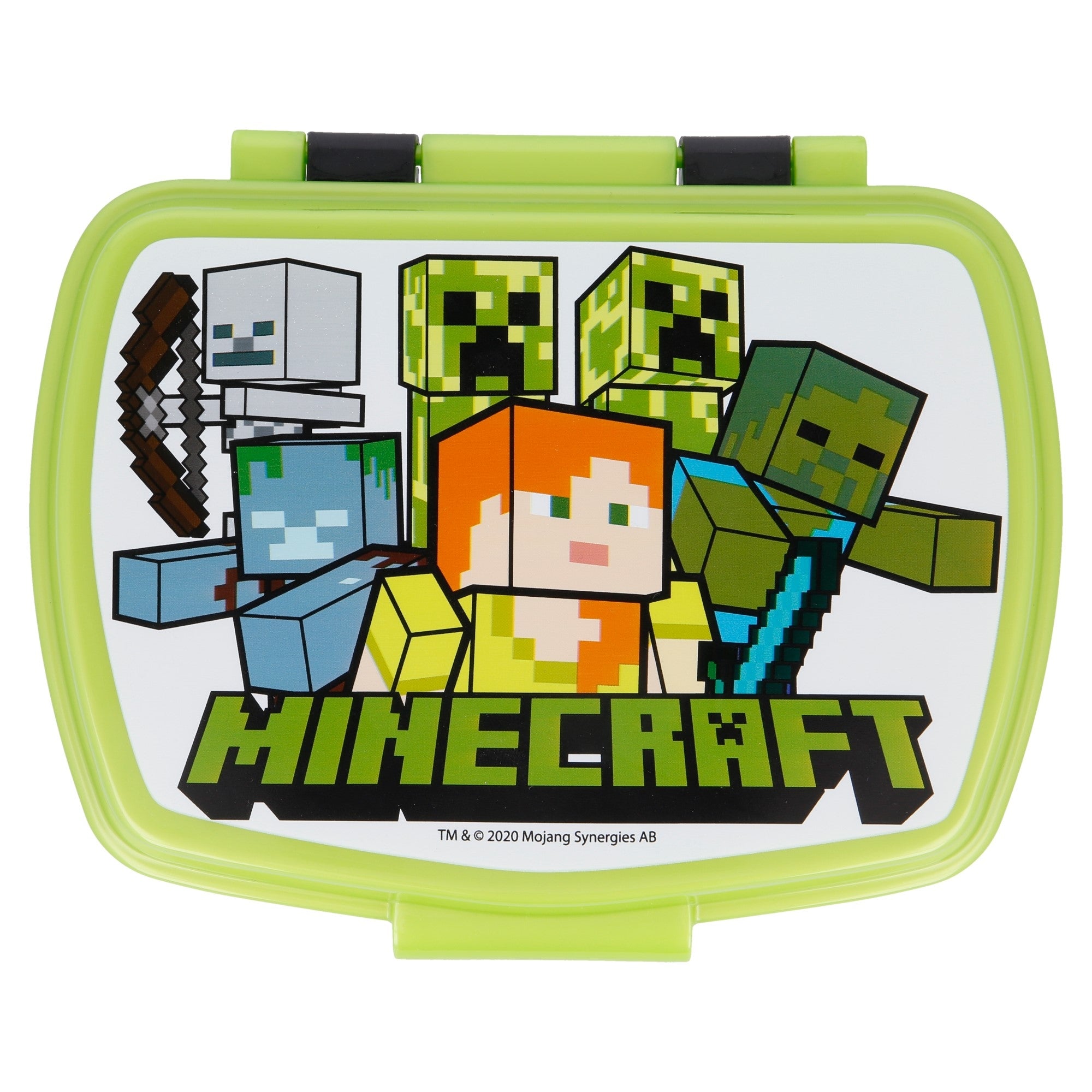 Minecraft-figurer matlåda