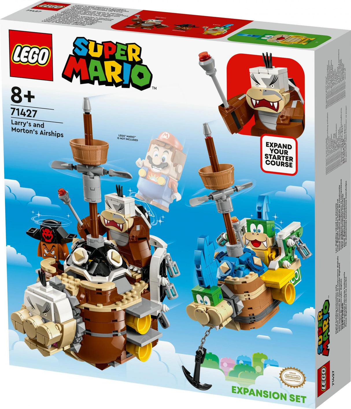LEGO Super Mario - Larry&#039;s And Morton&#039;s Airships Expansion Set (71427.)