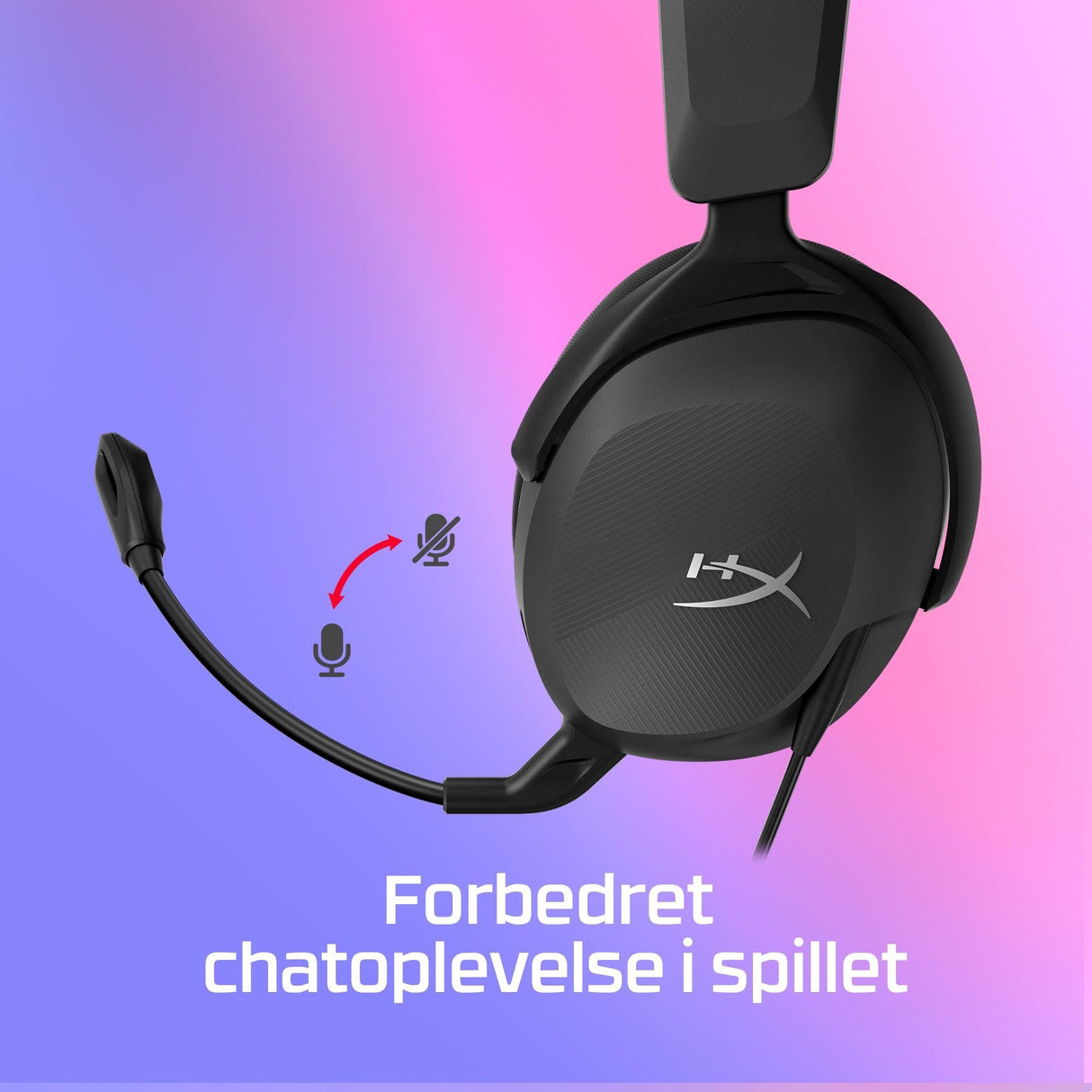 HyperX Cloud Stinger 2 Core PC Gaming Headset - Svart