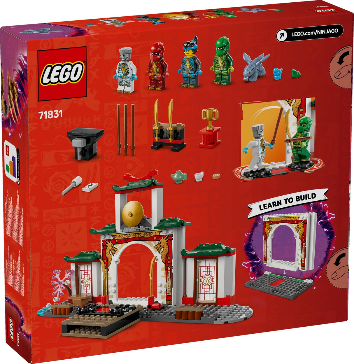 LEGO 71831 Ninjago Spinjitzu Ninja Temple LEGO