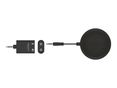 DeLOCK Kondensatorbordsmikrofon Mikrofonkabel -32dB Rundstrålande Svart