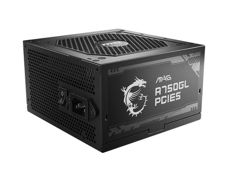 MSI MAG A750GL PCIE5 750 W strømforsyning - 80 PLUS Gold - visning 1