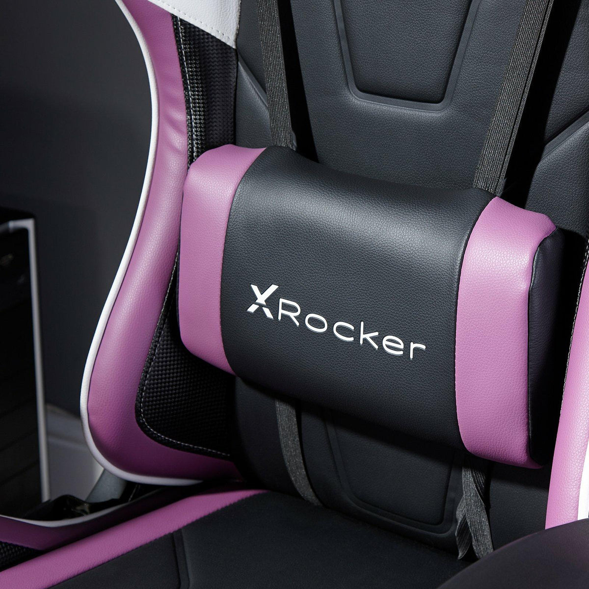 X Rocker PURPLE Agility Sport Esport Gaming Chair X-Rocker