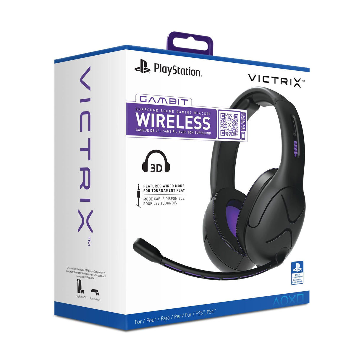 Victrix Gambit Headset PDP