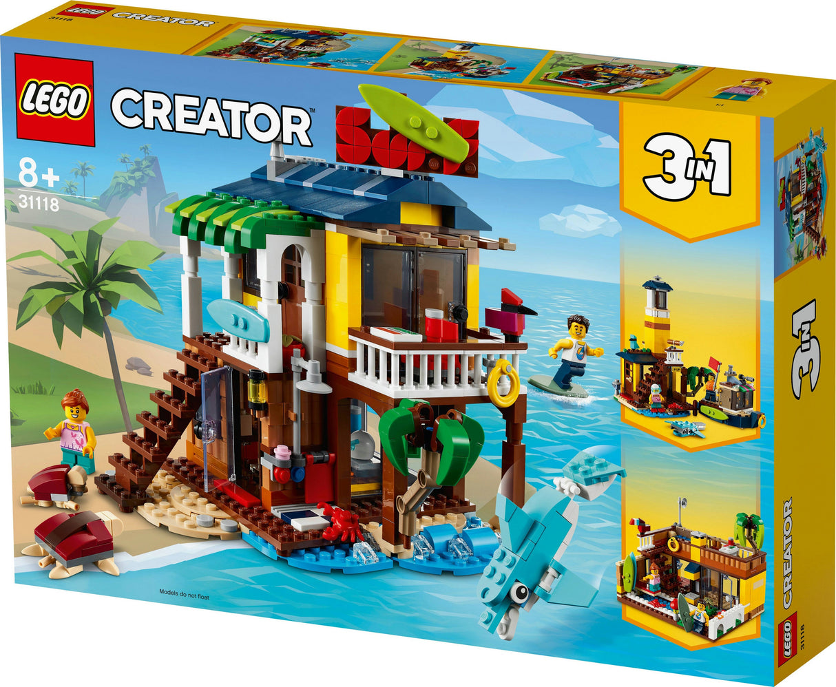 LEGO Creator Surfer Beach House 31118