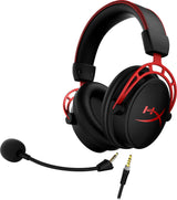HyperX Cloud Alpha Cabling Headset Svart Röd