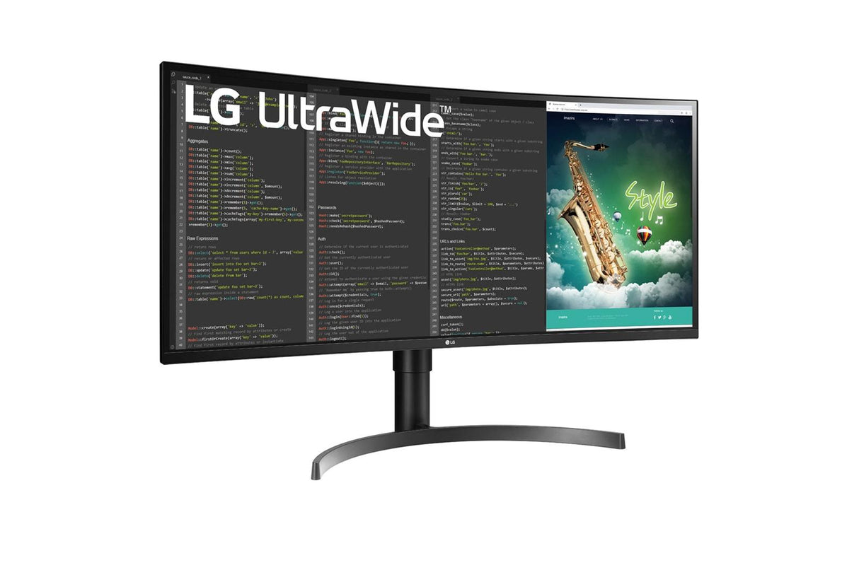 LG UltraWide 35WN75CP-B 35 3440 X 1440 (UltraWide) HDMI DisplayPort USB-C 100Hz Dockningsskärm