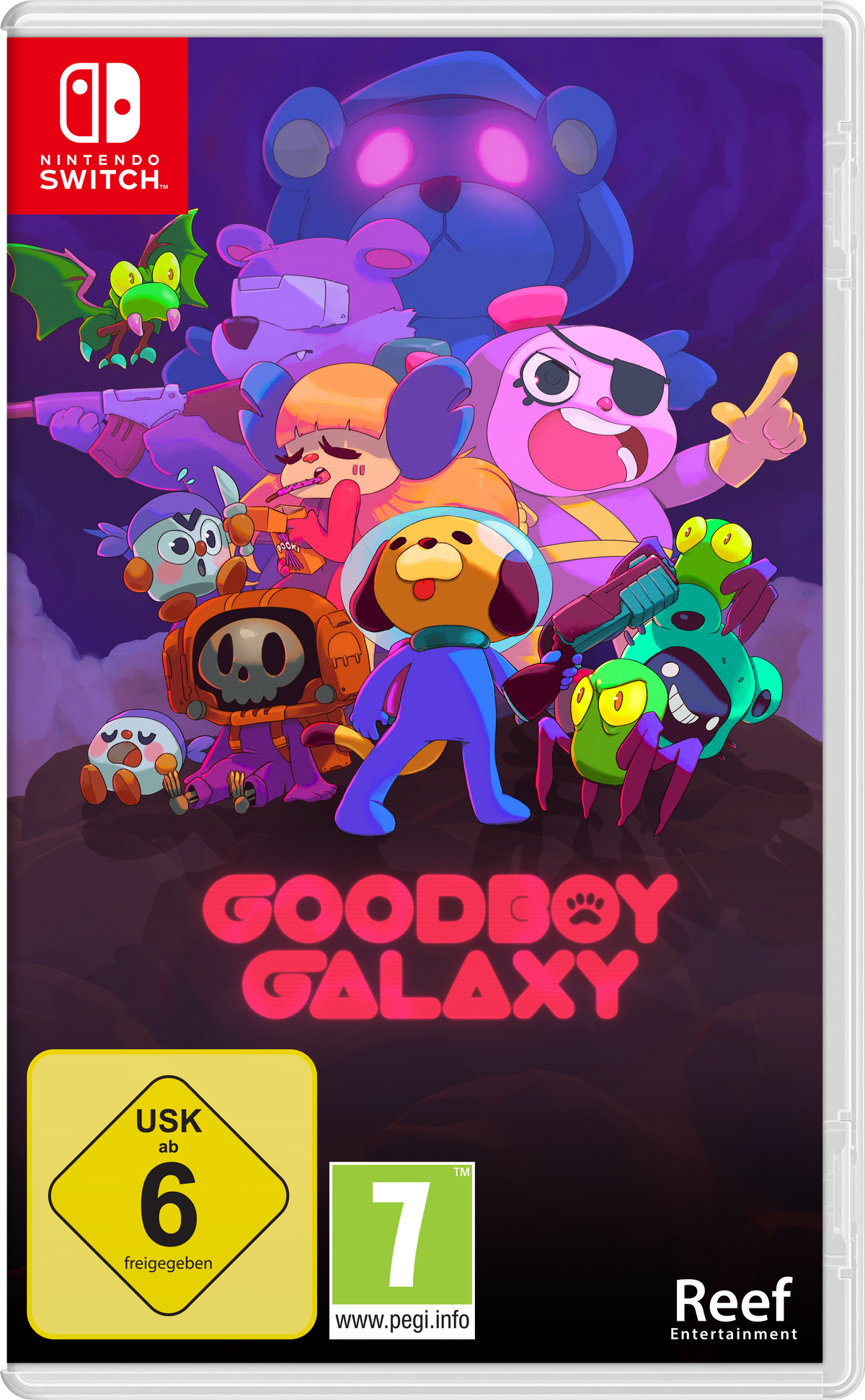Goodboy Galaxy – Nintendo Switch – produktmotiv