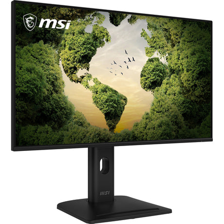 MSI PRO MP275PGN E14 – 27″ IPS-skærm, 144 Hz – forside set skråt fra venstre
