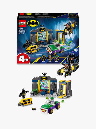 LEGO 76272 DC Super Heroes Batcave with Batman, Batgirl and Joker, construction toy Lego
