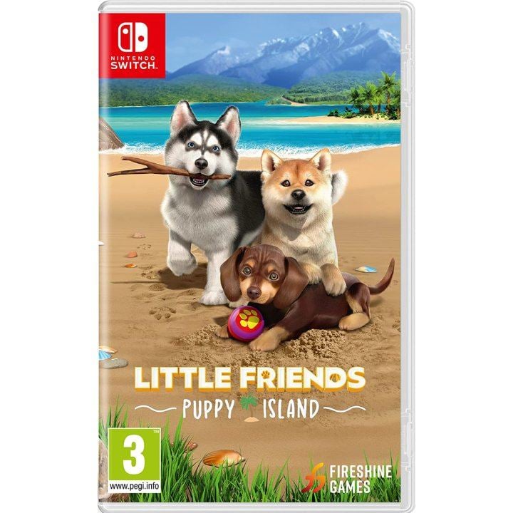 Little Friends: Puppy Island – Nintendo Switch – spilomslag