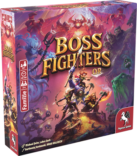 Boss Fighters QR – tysk spilæske