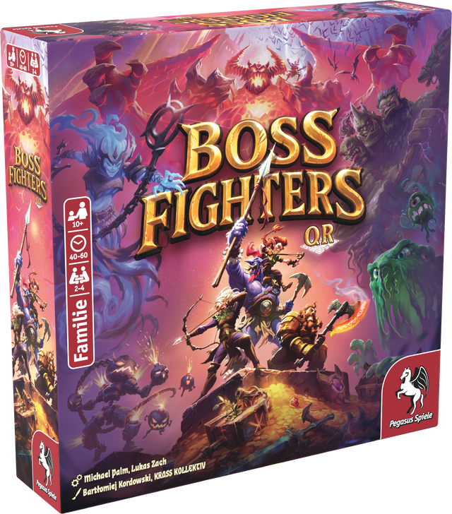 Boss Fighters QR – tysk spilæske