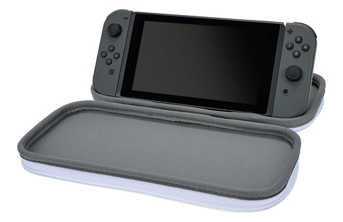 PowerA Slim Case Metroid Dread Nintendo Switch – Etui brugt som støtte, konsol medfølger ikke