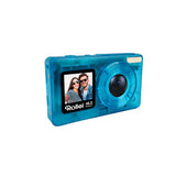 Rollei Compactline Pocket digitalkamera – transparent blå – detalje eller anvendelse 2