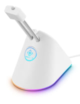 WA91 RGB Mus Bungee Med Infällbar Arm, Vit