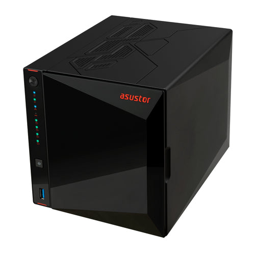 ASUSTOR Nimbustor 4 Gen2 AS5404T – set skråt forfra (vinkel 3)