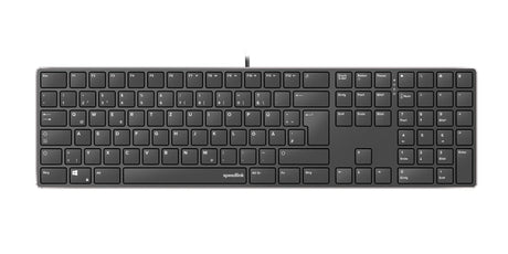 Speedlink - RIVA Slim Metal Scissor Keyboard, black - DE Layout Speedlink