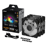 ASUS TUF GAMING TR120 ARGB – kabinetblæser – Sort – Reverse – 3-pak