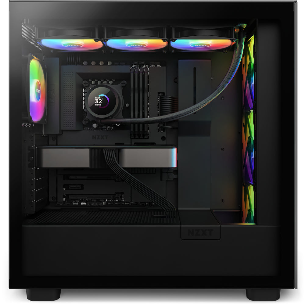 NZXT Kraken 360 RGB Processorvätskekylningssystem 1-pack Svart 120 mm