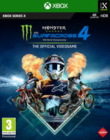 Monster Energy Supercross - The Official Videogame 4 – Xbox One / Xbox Series X – spilomslag