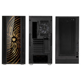 Kolink Unity Adapt ARGB Midi Tower Case - Svart
