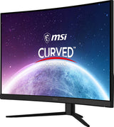 MSI G32C4X – 31,5″ gamingskærm, 1920 × 1080, 250 Hz – forside set skråt