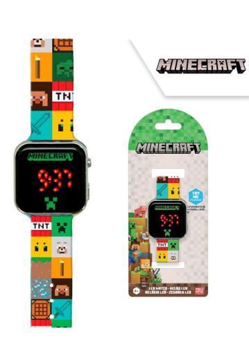 Minecraft LED Armbånds Ur