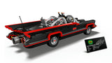 LEGO DC 76328 – Batman: Batmobil fra 1960'ernes tv-serie – Batmobil set bagfra med Batman-figur og faktaplade