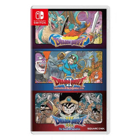 Dragon Quest I, II & III (1, 2 & 3) Collection (Import) – omslag til Nintendo Switch