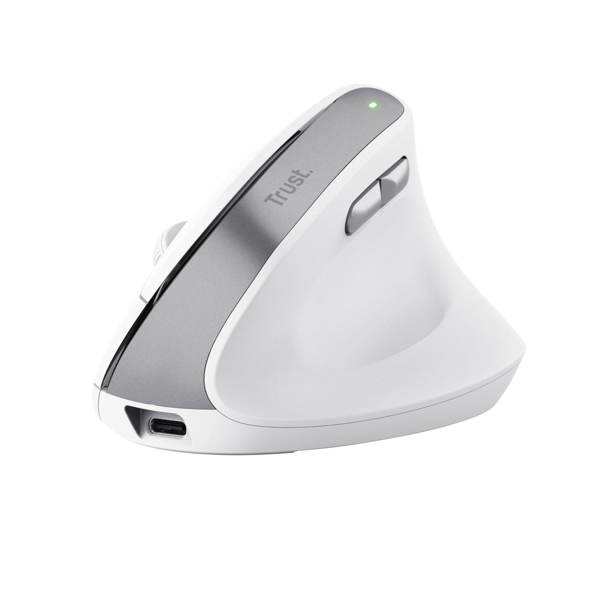 TRUST BAYO II ERGONOMISK TRÅDLÖS MUS - VIT