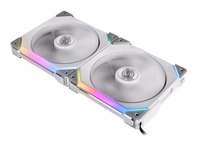 Lian Li UNI FAN SL140 RGB PWM-Fläktar - 2-pack - Vit - 140 mm