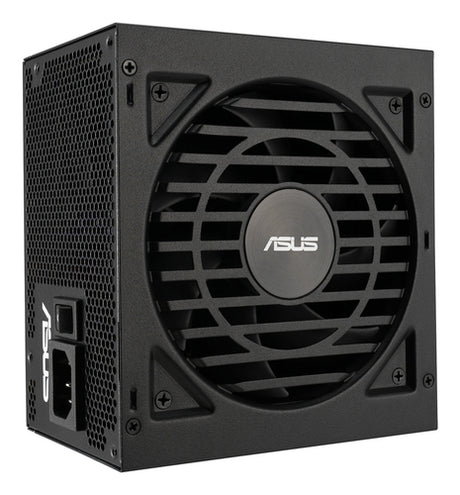 ASUS 850W-ATS Gold – ventilatorgitter fra modsat vinkel
