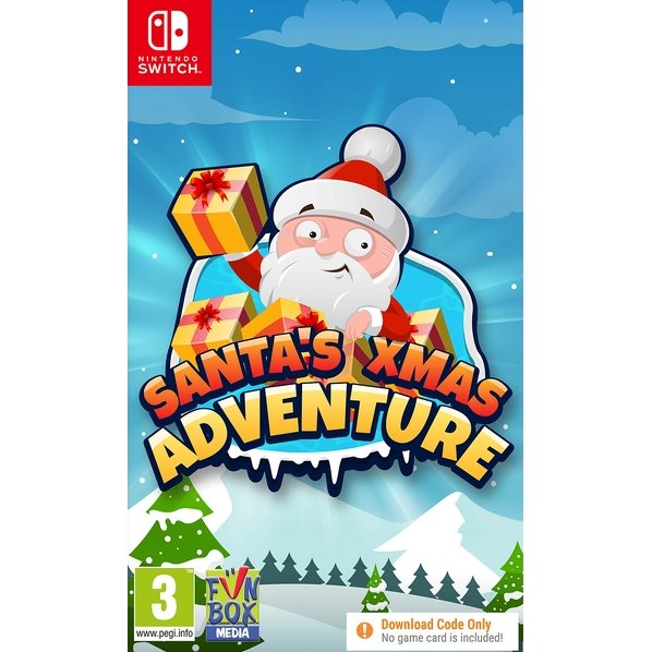 Santa's Xmas Adventure – Code in the Box – Nintendo Switch – spillets udgave